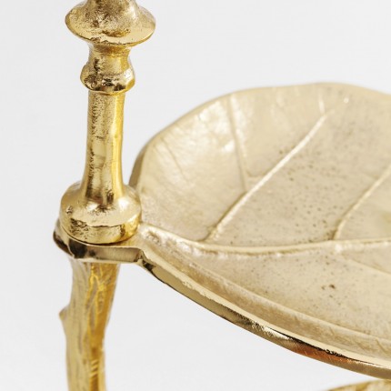 Woonaccessoires sieradenhouder blad goud Kare Design