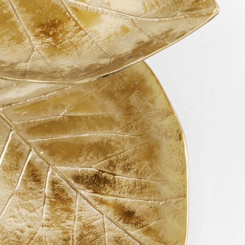 Woonaccessoires sieradenhouder blad goud Kare Design