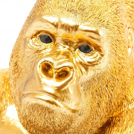 Woonaccessoires gorilla 39cm goud Kare Design