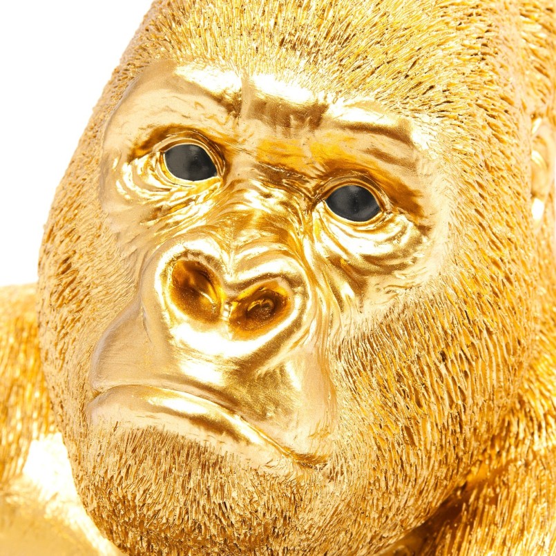 Gilded gorilla decoration - Kare Design