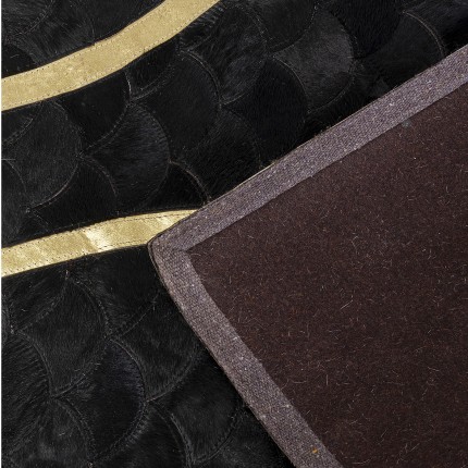 Carpet Fulmine black 240x170cm Kare Design
