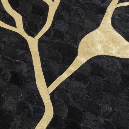 Carpet Fulmine black 240x170cm Kare Design