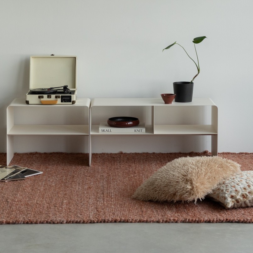TV-meubel Lounge 90x37cm creme Kare Design
