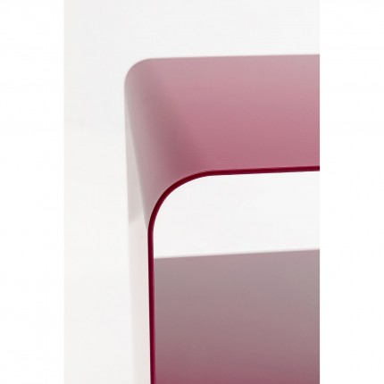 TV board Lounge 90x37cm purple Kare Design