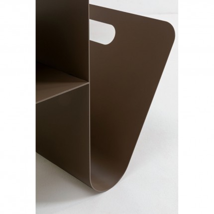 Bijzettafel Lounge News taupe Kare Design