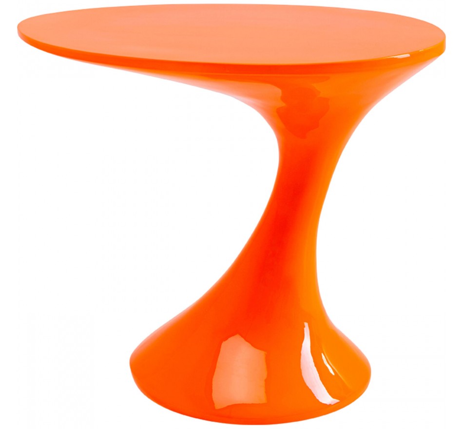 Bijzettafel Lolly oranje Kare Design