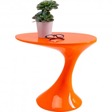 Bijzettafel Lolly oranje Kare Design