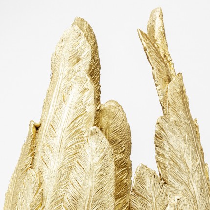 Vase gold feathers XL 91cm Kare Design
