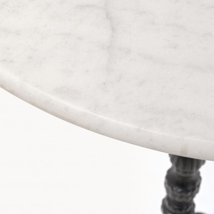Bar table Bistrot Ø60cm white marble Kare Design