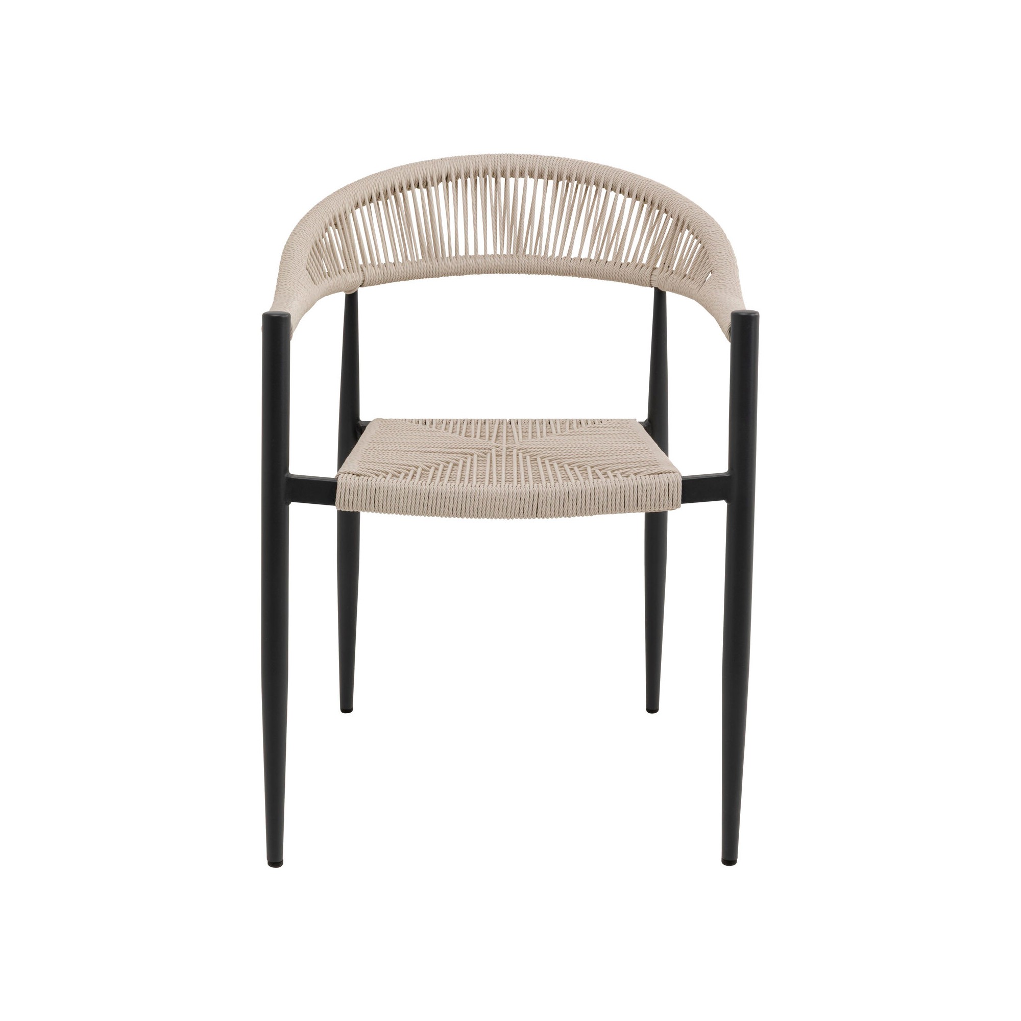 Chair with armrests Palma cream Kare Design