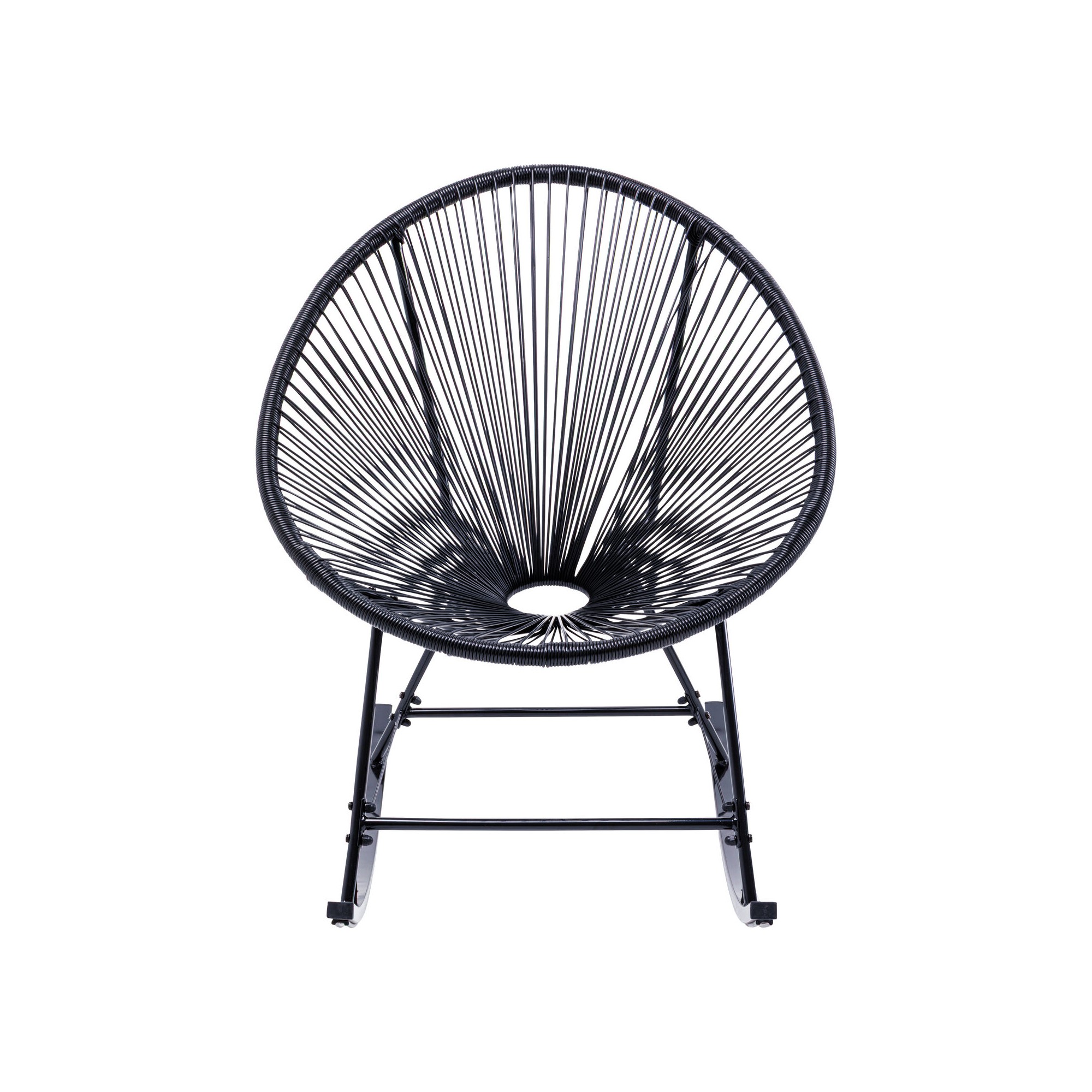 Schommelstoel Acapulco zwart Kare Design