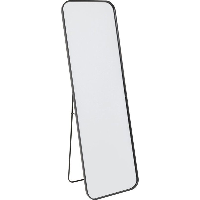 Miroir sur pied Starlet noir 50x160cm