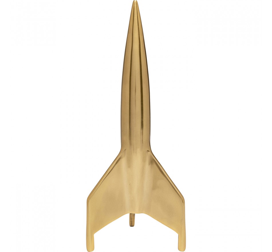 Deco rocket gold 35cm Kare Design