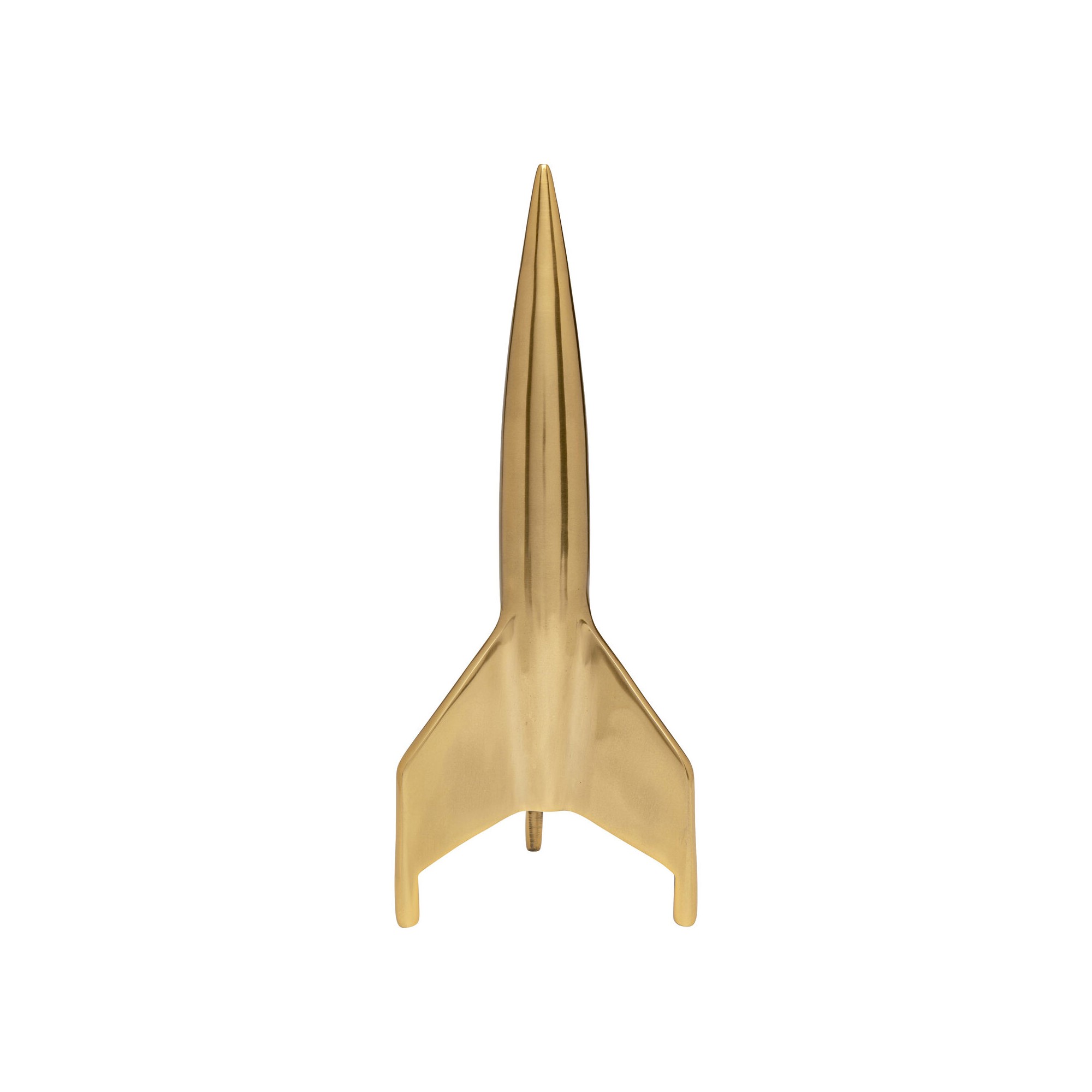 Objet décoratif Rocket Start doré 35cm