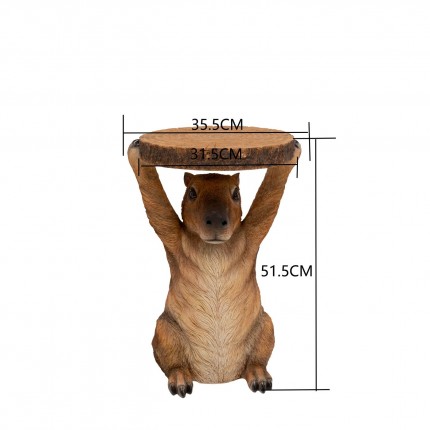 Bijzettafel Animal capibara Kare Design