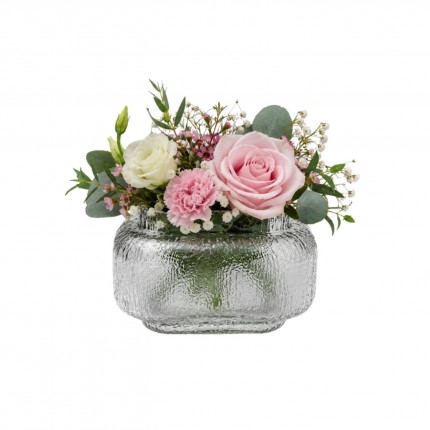 Vase Fashionista grey 17cm Kare Design
