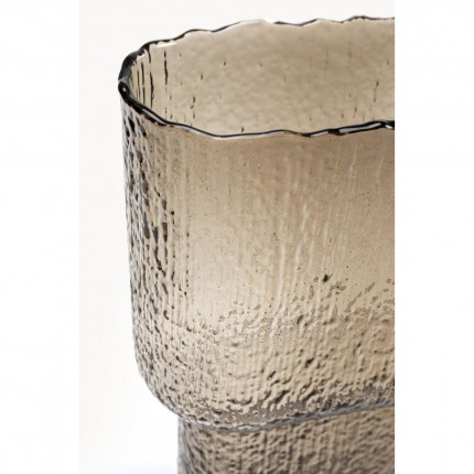 Vase Fashionista brown 28cm Kare Design
