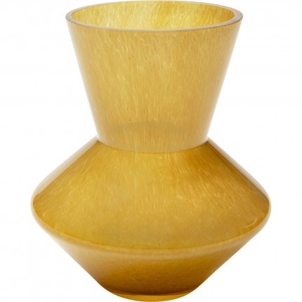 Vaas Flashy geel 20cm Kare Design