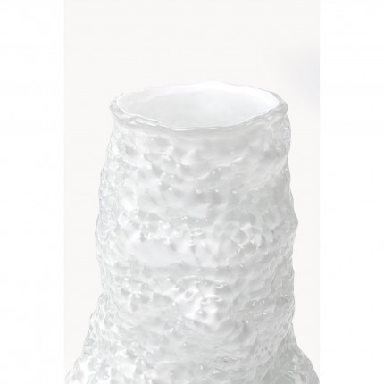 Vase Frozy 41cm white Kare Design