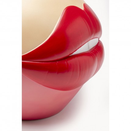 Vaas rode lippen 50cm Kare Design