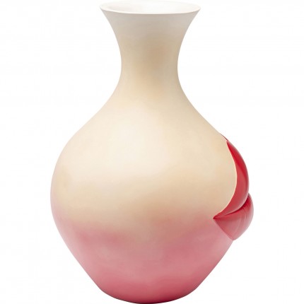 Vaas rode lippen 50cm Kare Design
