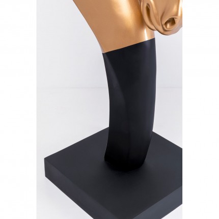 Woonaccessoires paardenhoofd XL 180cm goud Kare Design