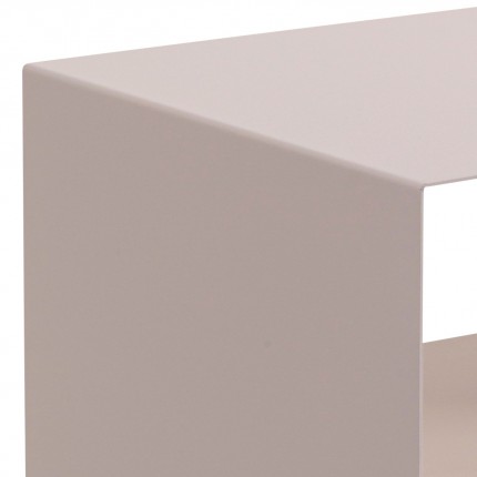 Bijzettafel Lounge News creme Kare Design
