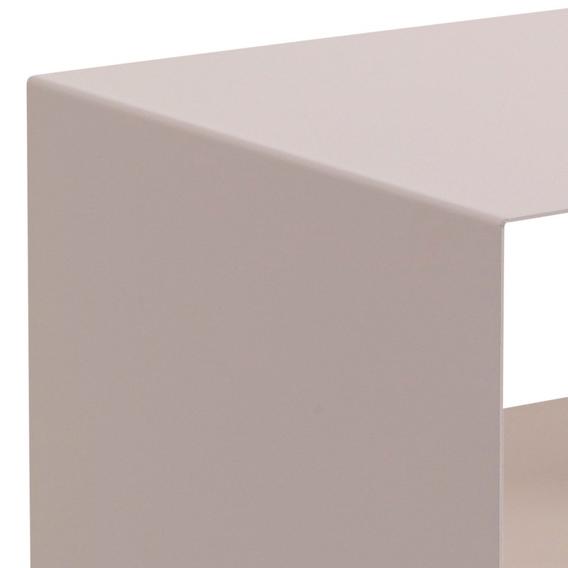 Bijzettafel Lounge News creme Kare Design