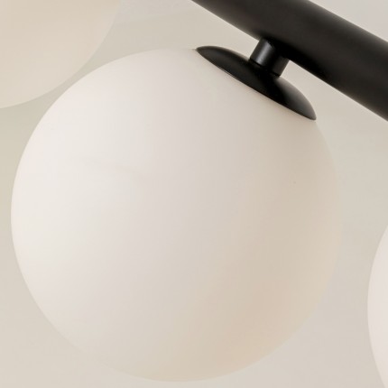 Hanglamp Scala Balls 150cm zwart en wit Kare Design