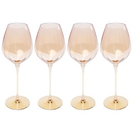 Wijnglazen rode Bina Mocca (4/set) Kare Design