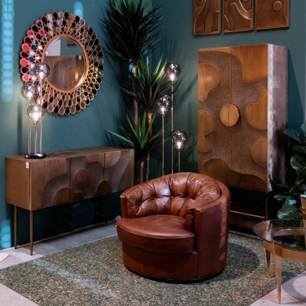 Wall Mirror Pavone Ø101cm Kare Design