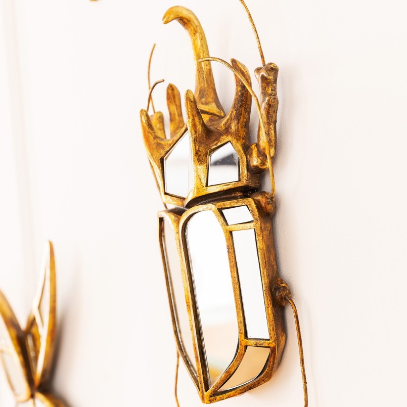 Mirror wall decoration - Beetle - Kare Design