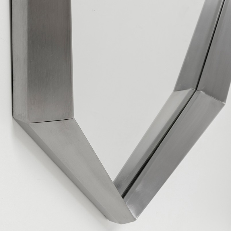 Wall Mirror Bea 150x90cm grey Kare Design
