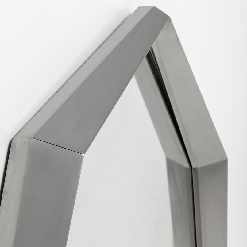 Wall Mirror Bea 150x90cm grey Kare Design