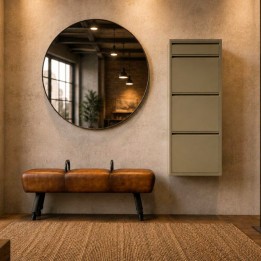 Shoe Container Caruso khaki 3+1 drawers Kare Design