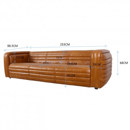 Sofa Aurelio 3-Seater Kare Design