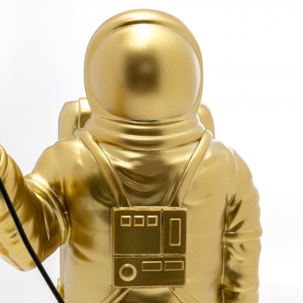 Woonaccessoires astronaut goud ballon hart zwart Kare Design