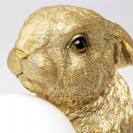 Table Lamp sitting rabbit gold Kare Design