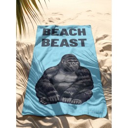 Beach Towel Beach Beast 90x170 cm (2/Set) Kare Design