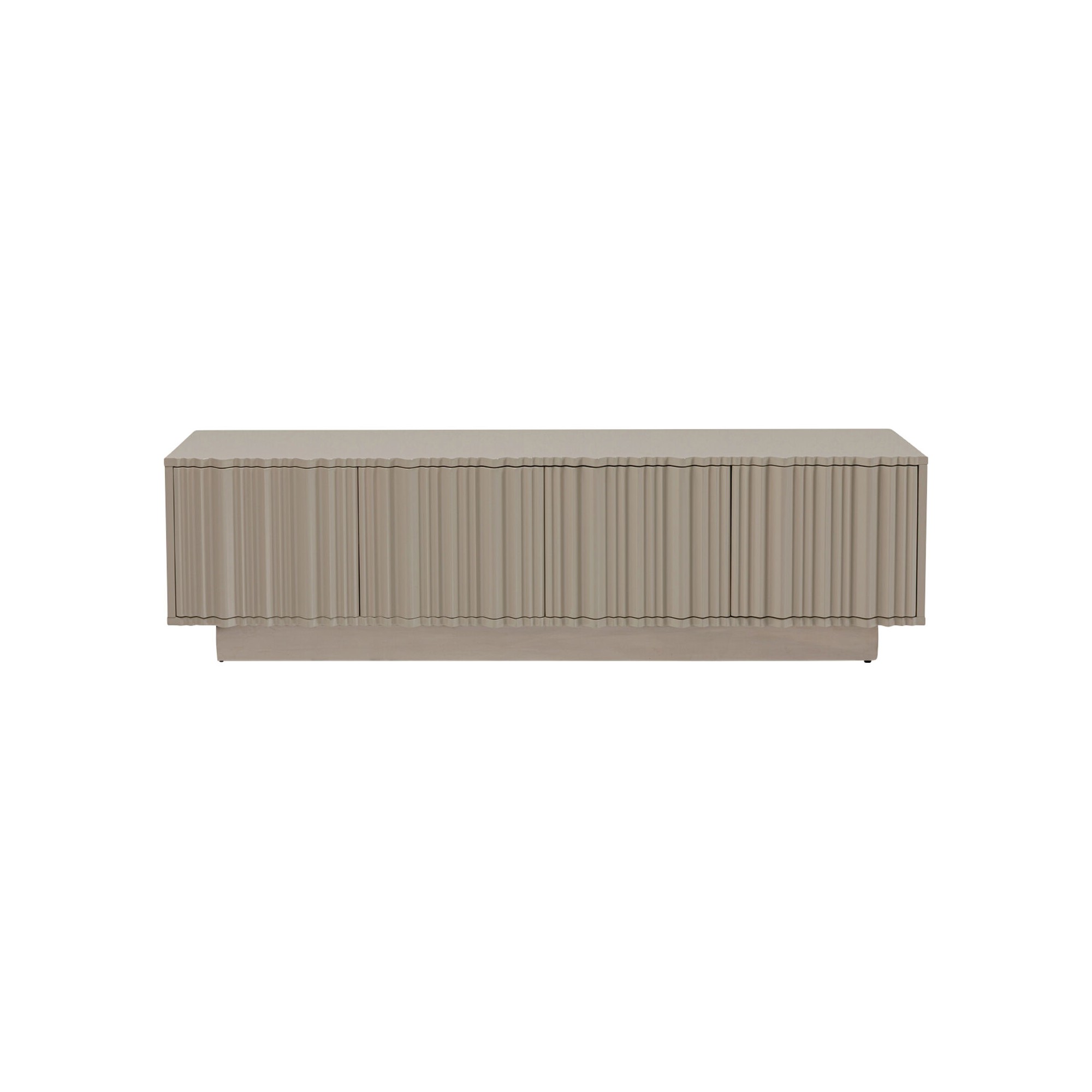 Buffet bas Stucco blanc 160x45cm