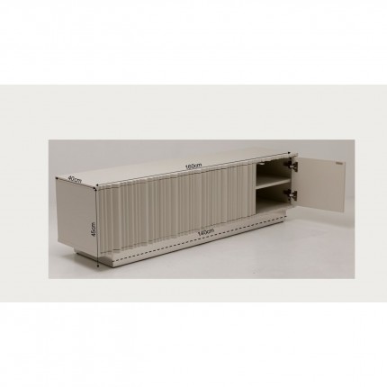 TV Board Stucco grey Kare Design