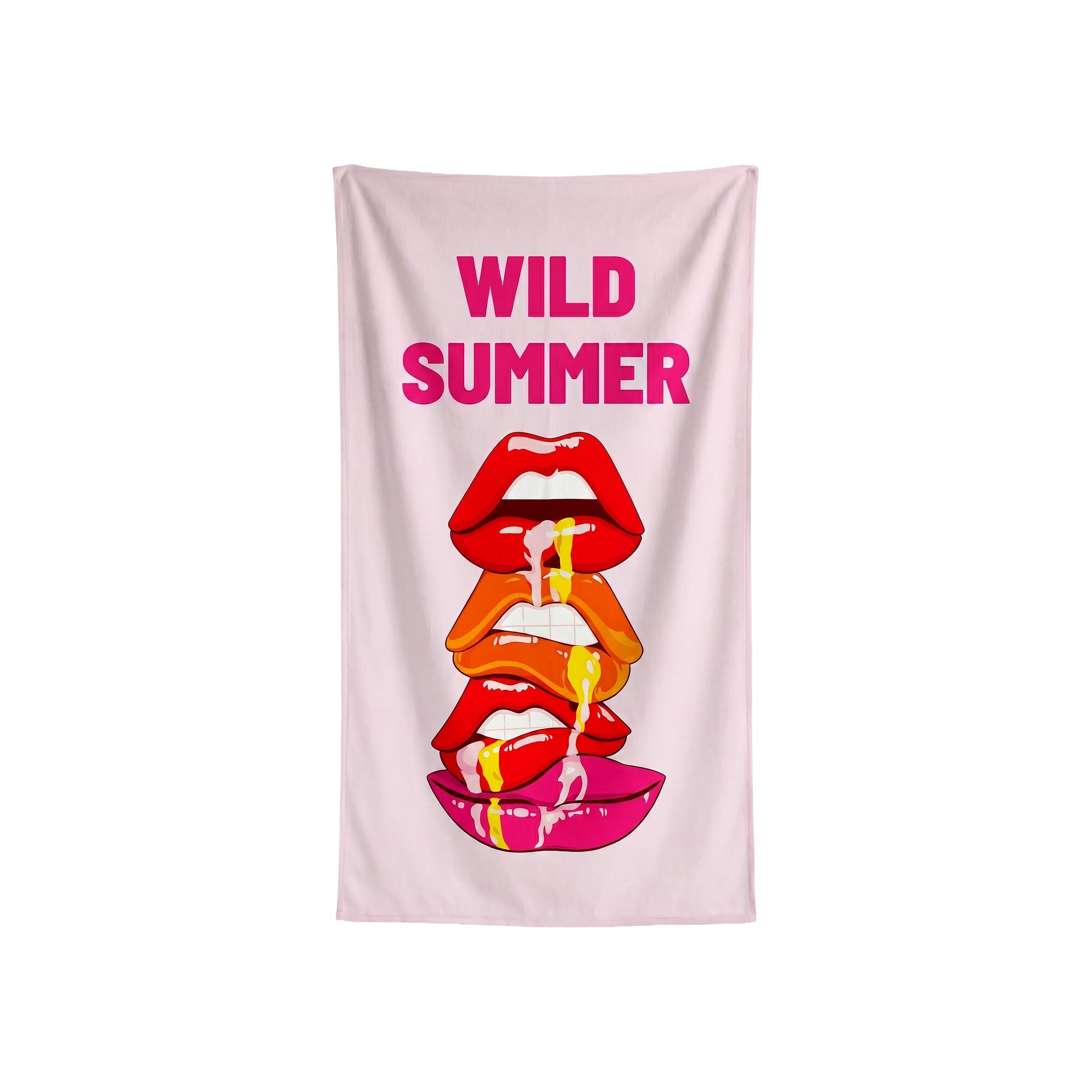 Beach Towel Wild Summer 90x170cm (2/Set) Kare Design