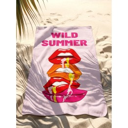 Beach Towel Wild Summer 90x170cm (2/Set) Kare Design