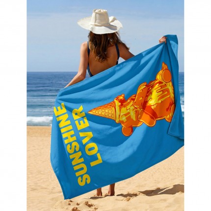 Beach Towel Sunshine Lover 90x170cm (2/Set) Kare Design