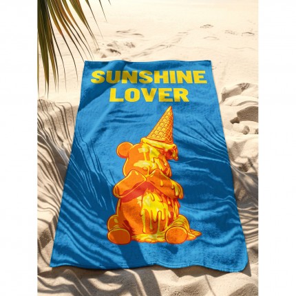 Strandhanddoek Sunshine Lover 90x170cm (2/Set) Kare Design