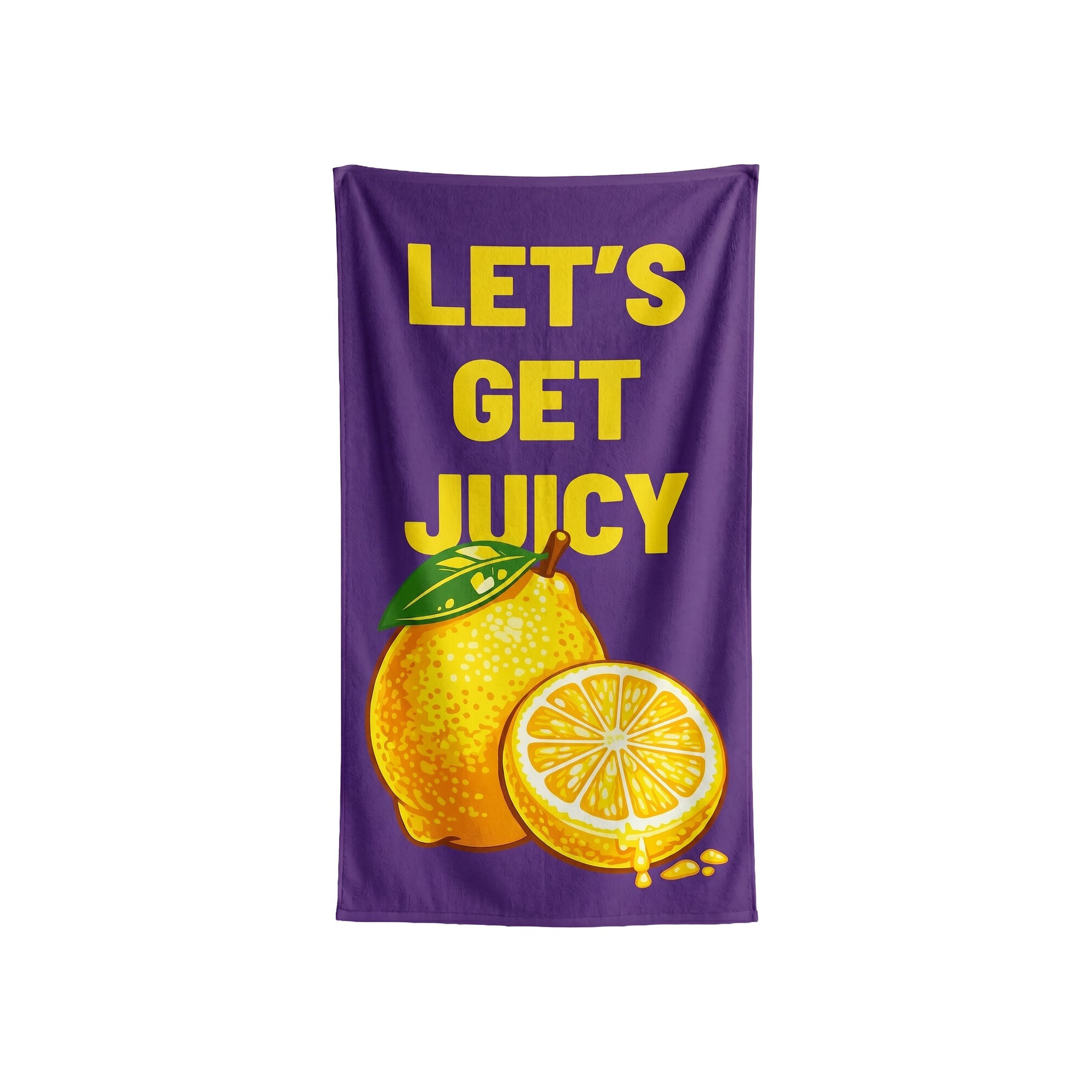 Strandhanddoek Let's Get Juicy 90x170cm (2/Set) Kare Design