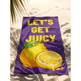 Beach Towel Let's Get Juicy 90x170cm (2/Set) Kare Design
