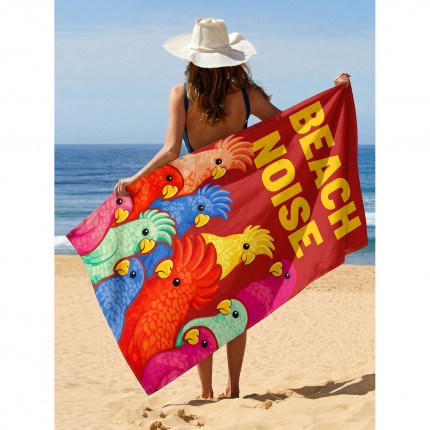 Strandhanddoek Beach Noise 90x170cm (2/Set) Kare Design