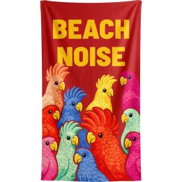 Beach Towel Beach Noise 90x170cm (2/Set) Kare Design