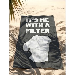 Strandhanddoek It's Me 90x170cm (2/Set) Kare Design